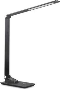 LED állítható asztali lámpa USB-vel LED/7W/230V 3000K-5500K fekete