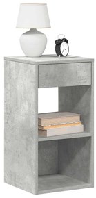 éjjeliszekrények fiókos 2 db betonszürke 35x34x66,5 cm