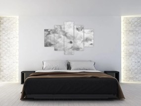 Kép - Színű tollfelhők (150x105 cm)