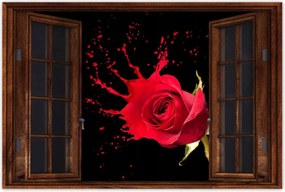 Poszterek 120x80 Fröccsenő rózsa