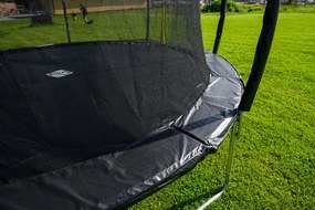 G21 SpaceJump trambulin védőhalóval, 430 cm, ajándék létrával