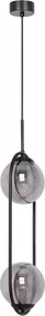 KAJA K-5111 DAVOS Szürke Színű Függeszték 2xE14 10W IP20