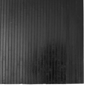 négyszögletű szürke bambusz szőnyeg 80 x 200 cm