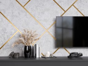 ambro öntapadós díszcsík arany matt 10-20mm