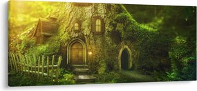 Kép - Mesebeli erdő (120x50 cm)