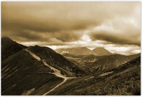 Poszterek 185x125 Tátra Lengyel hegyek Kilátás