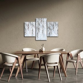 Kép - Fűzfa gallyak kék alapon (90x60 cm)
