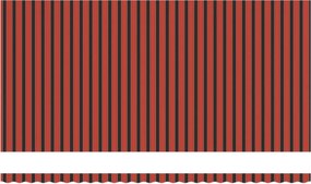 Behúzható napellenző narancssárga és barna 600 × 350 cm