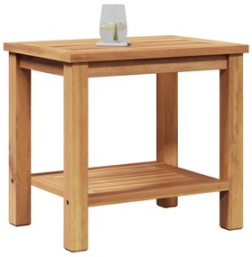Dohányzóasztal Barna 50 x 35 x 45 cm Tömör tíkfa