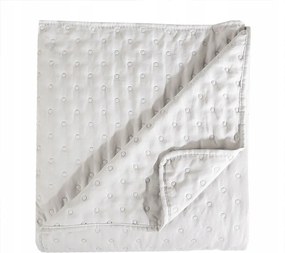 Dekoratív ágytakaró Nules 170x210 cm Világosszürke