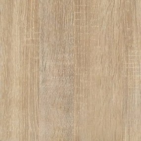 sonoma tölgyszínű szerelt fa TV-szekrény 100x35x55 cm