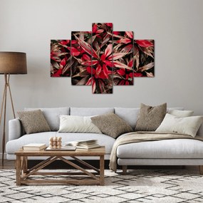 Piros szirmok képe (150x105 cm)