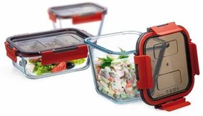 Simax 7606/L üvegedény klik-klak fedéllel, 0,5 l