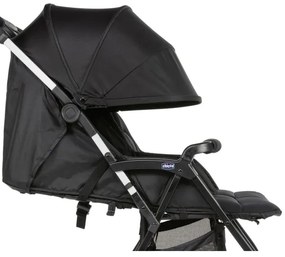 Chicco - Babakocsi ikreknek OHLALA TWIN Black Éjjel fekete