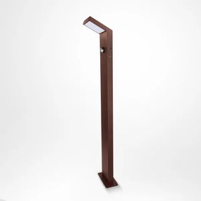 Brilagi - RIANO kültéri LED lámpa mozgásérzékelővel LED/8W/230V barna IP65 80 cm