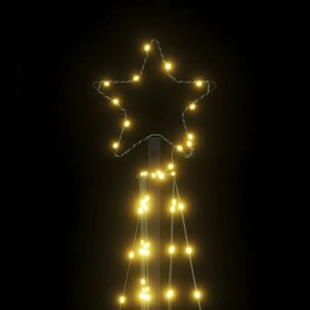 meleg fehér LED karácsonyfa 339 LED 187 cm