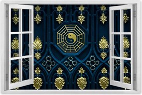 Poszterek 60x40 Absztrakt Arany harmónia