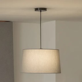 Brilagi - CERIA kábelre függesztett LED csillár, 1xE27/40W/230V, átmérő 45 cm, szürke