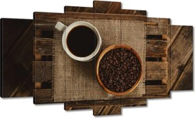 Vászonkép 140x80 Szemes kávé