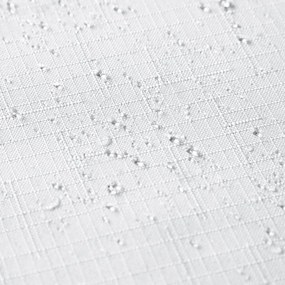 Abrosz dekoratív vízálló Kate 145x300 Eurofirany fehér strukturált