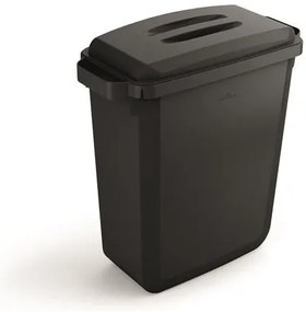Szemetes, 60 l, műanyag, DURABLE DURABIN ECO, fekete (DB1800503221)