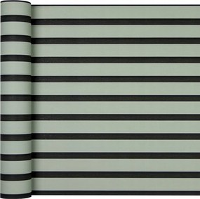 Tapéta Zöld Olíva Lamellák Fekete Háttér 3D hatás Flizelin