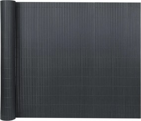 Kerti térelválasztó, fekete, 300x100 cm, ABEO