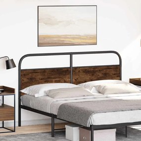 fejtámla füstölt tölgy 150 cm acél és fűrészelt fa