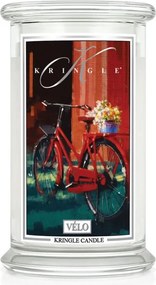 Vélo Kringle Candle nagy gyertya két kanóccal (624g)