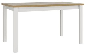 Széthúzható étkezőasztal 140 cm Deasal 80 x 140/180 II (szonoma tölgy + fehér) (pre 6-8 osôb). 1105350
