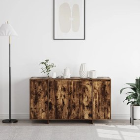 Füstölt Tölgy Oldalszekrény Füstölt tölgy Fa 135 x 41 x 75 cm