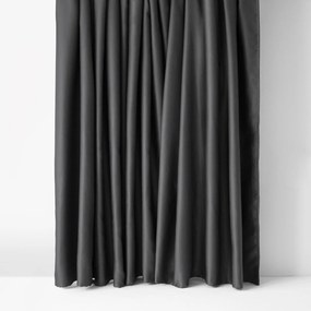 Goldea sötétítő függöny blackout szatén fényű - sötétszürke 270x220 cm