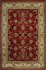 Bordó Szőnyeg Vendégszobába Virágos Dísz Rose 80x150 cm