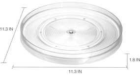 Forgó műanyag fűszertartó állvány ø 29 cm Linus – iDesign