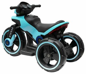 Baby Mix Gyerek elektromos motor Police kék, 100 x50 x 61 cm