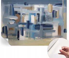 Öntapadós Stílusos Fotótapéta Dekoratív Ecsetek Absztrakt 208x146 cm
