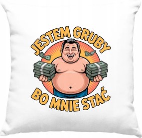 Párna Én Vastag Nevető Bs Fehér