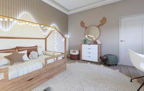 Nisan 1600-026 - White, Walnut