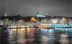 Fotótapéta Flizelina A mecsetek és a keleti fények éjszakai városa 312x219 +ragasztó