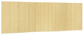 világos természetes bambusz térelválasztó 165 x 600 cm