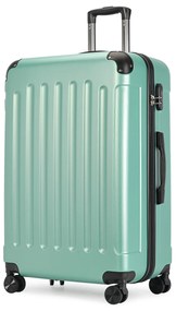 BONTOUR vertical 4 kerekes nagy borönd 76x50,5x29,5cm, púderzöld