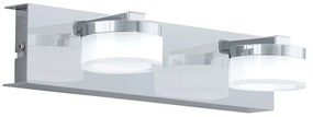 Eglo Romendo 1 96542 fürdőszobai falilámpa, 2x7,2W LED, 3000K, 2x570 lm, IP44