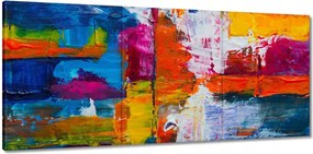 Festmények 150x70 Absztrakt Kil