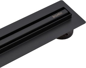 Balneo Slim &amp; Low ProLine Black lineáris lefolyó 80 cm fekete A0401020201-3