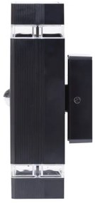 Kültéri fali lámpa érzékelővel NIZZA 2xGU10/35W/230V IP65