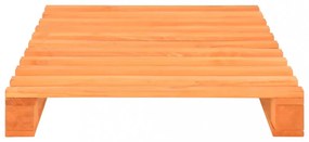 barna tömör fenyőfa raklap ágykeret 100 x 200 cm