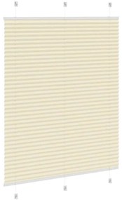 pliszírozott redőny krém 105x150 cm Szövetszélesség 104,4 cm