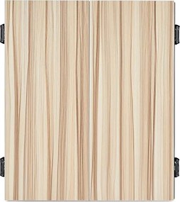 KLARFIT Dartmaster 180, bézs, darts tábla, dart gép, puha hegyű, ajtó