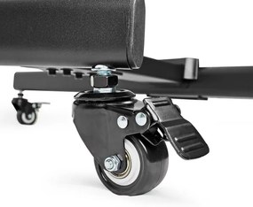 Nedis TVSM5100BK - Padlóállvány TV-hez 32-55" fekete