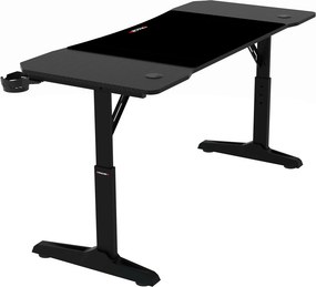 NERO állítható gamer asztal 120 × 60 cm